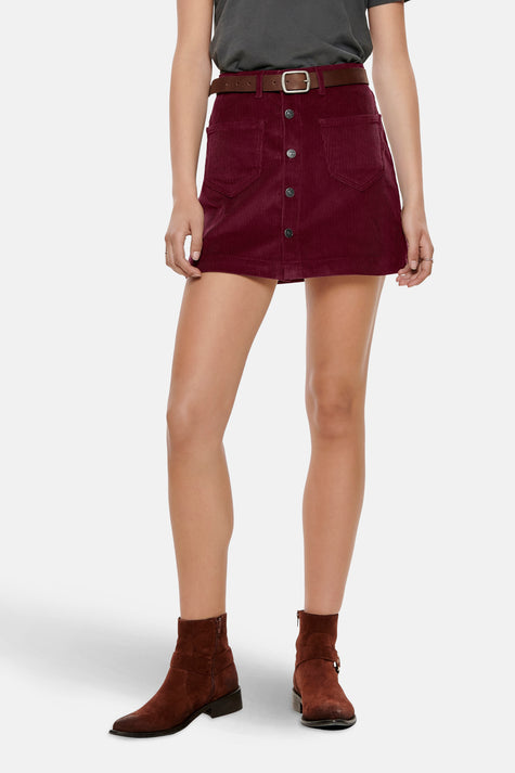 ONLAMAZING GLOBAL HW CORD SKIRT PNT NOOS