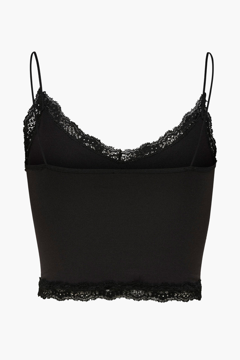 ONLVICKY  LACE SEAMLESS CROPPED TOP NOOS