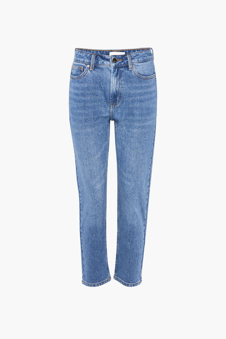 EMILY - mid blue denim