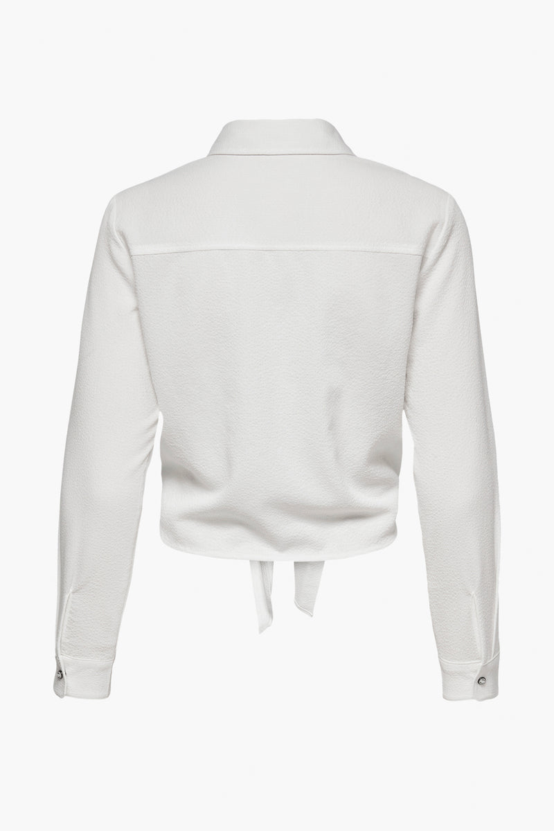 ONLLECEY LS KNOT SHIRT NOOS WVN