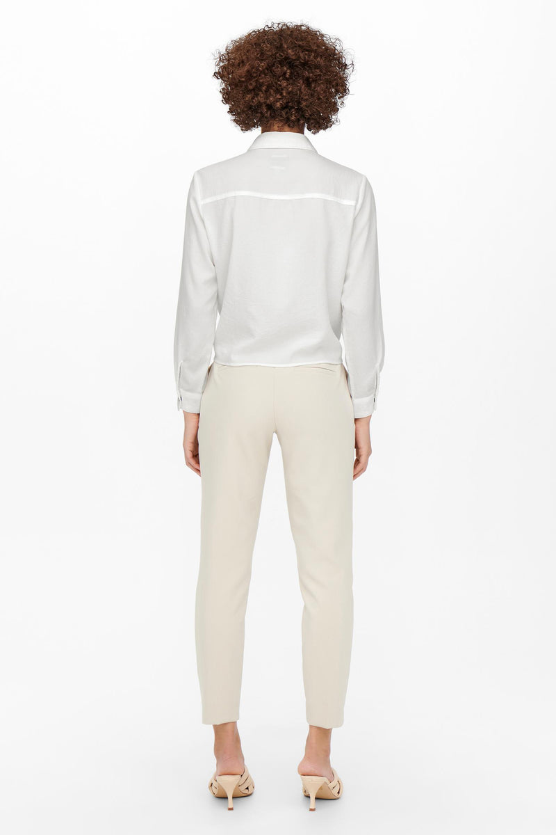 ONLLECEY LS KNOT SHIRT NOOS WVN