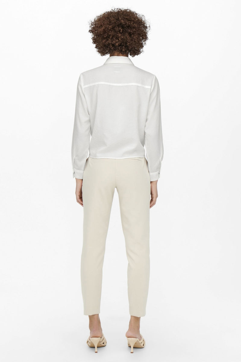 ONLLECEY LS KNOT SHIRT NOOS WVN