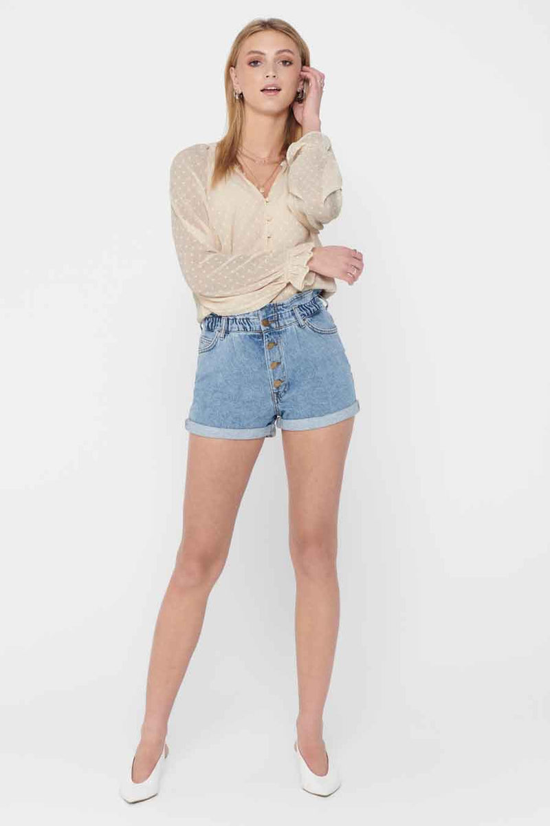 Short - MID BLUE DENIM - ONLY® - 5