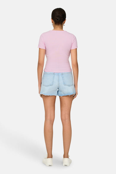 T-shirt à manches courtes - rose - ONLY® - 7