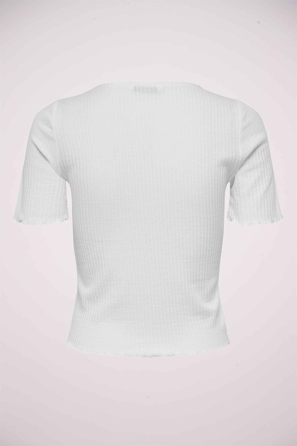 Top uni manches courtes Blanc - ONLY®