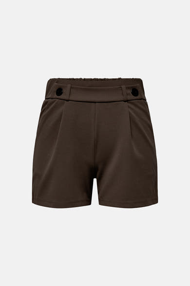 Korte JDY-top met decoratieve knopen en een elegante geplooide pasvorm.