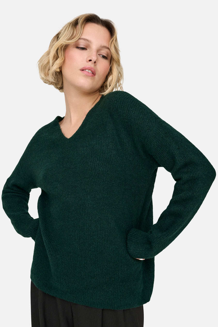 Pull V-hals - Scarab