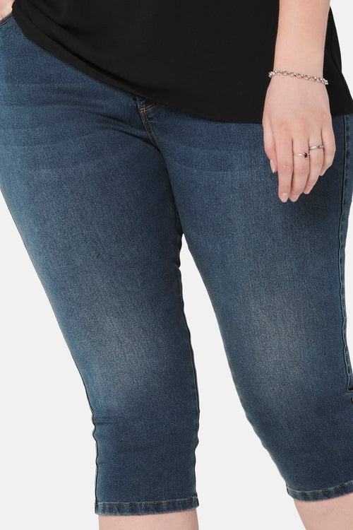 Pantalon MID BLUE DENIM - CARMAKOMA