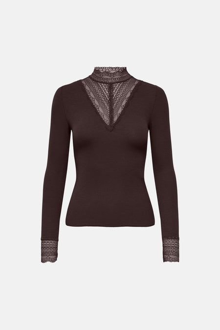Top (lange mouwen) bruin - ONLY®