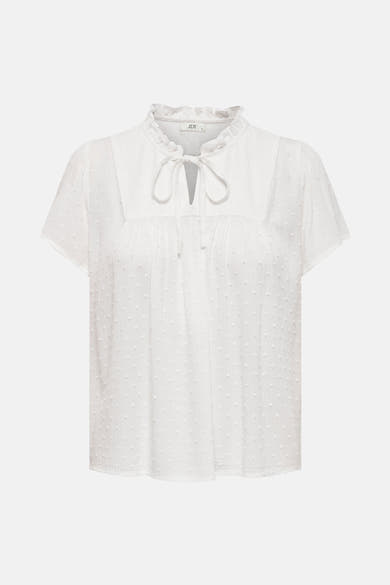Blouse (korte mouwen) wit - JDY