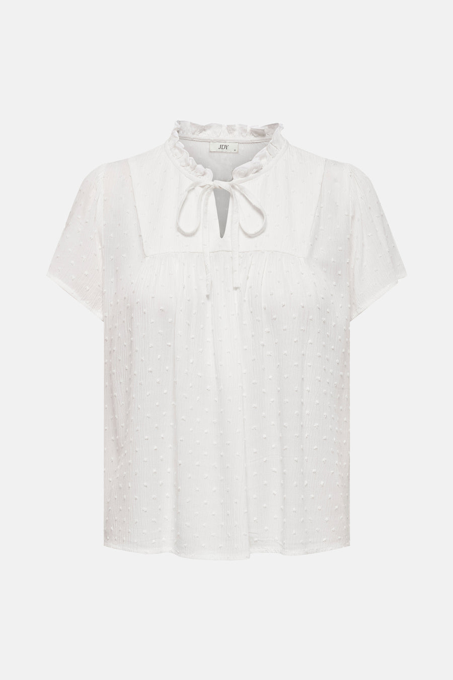 Blouse (korte mouwen) wit - JDY