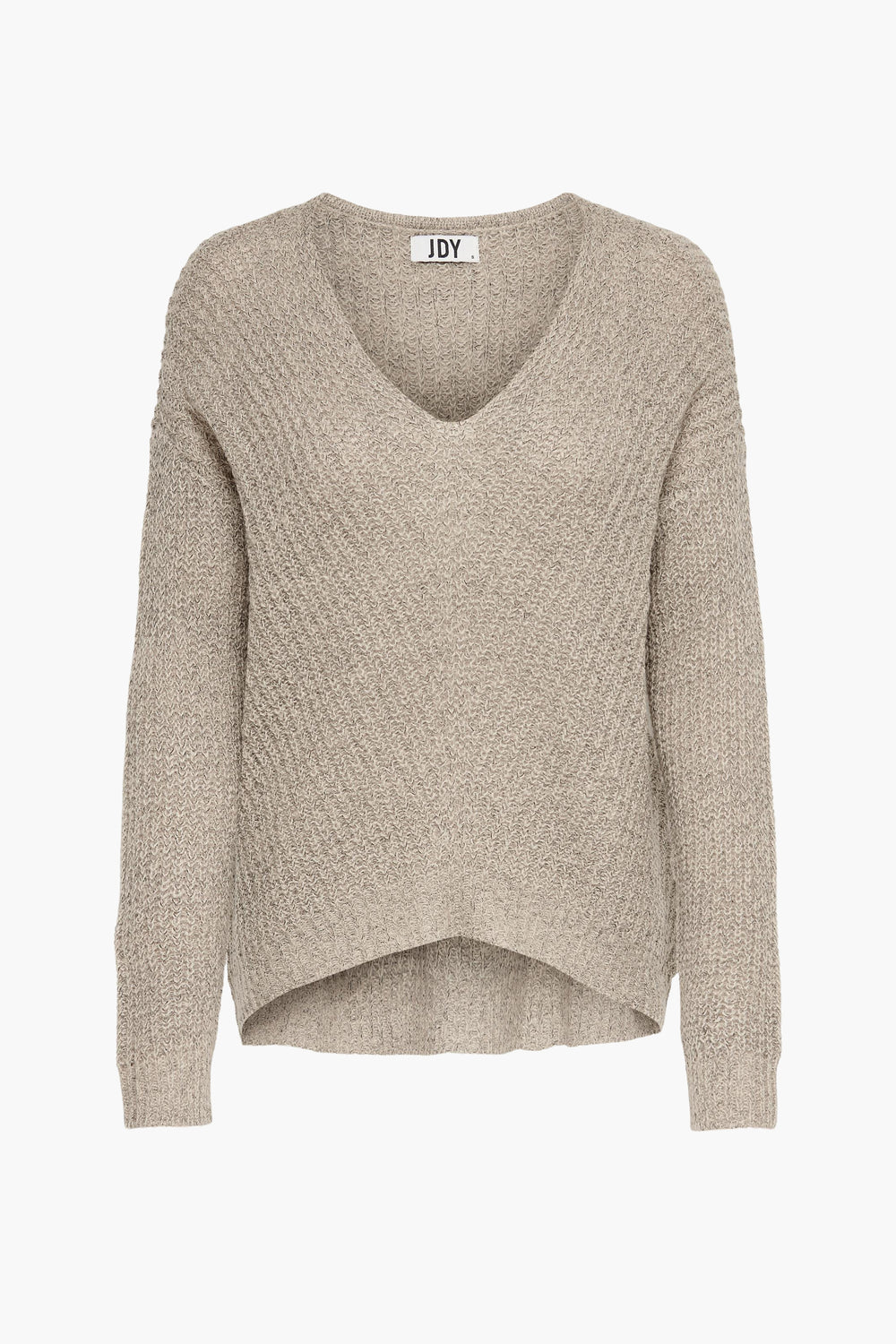 Pull col V Brun - JDY