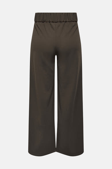 Bruine pantalon de costume de JDY, coupe ample et longueur cheville sur fond neutre.