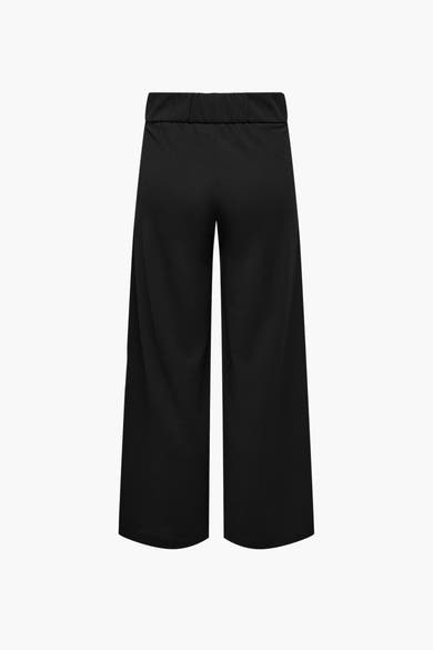 Pantalon de costume noir par JDY, coupe ample et décontractée.