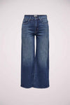Wide jeans - DARK BLUE DENIM