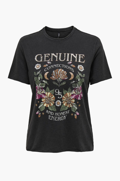 T-shirt (korte mouwen) Zwart - ONLY®