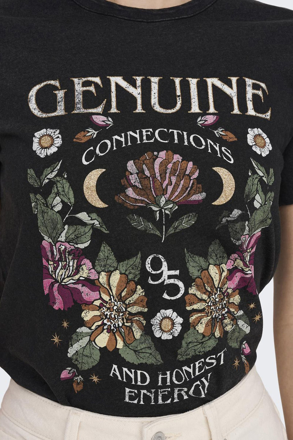 T-shirt (korte mouwen) Zwart - ONLY®