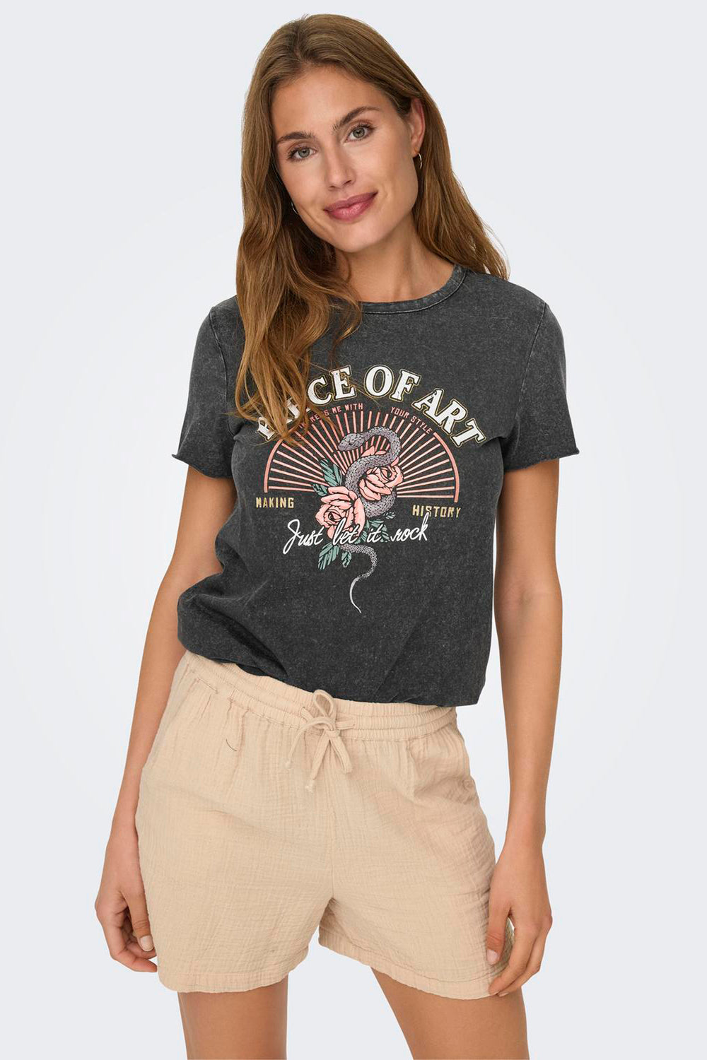 T-shirt (manches courtes) Noir - ONLY®