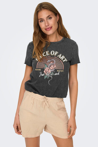 T-shirt (manches courtes) Noir - ONLY®