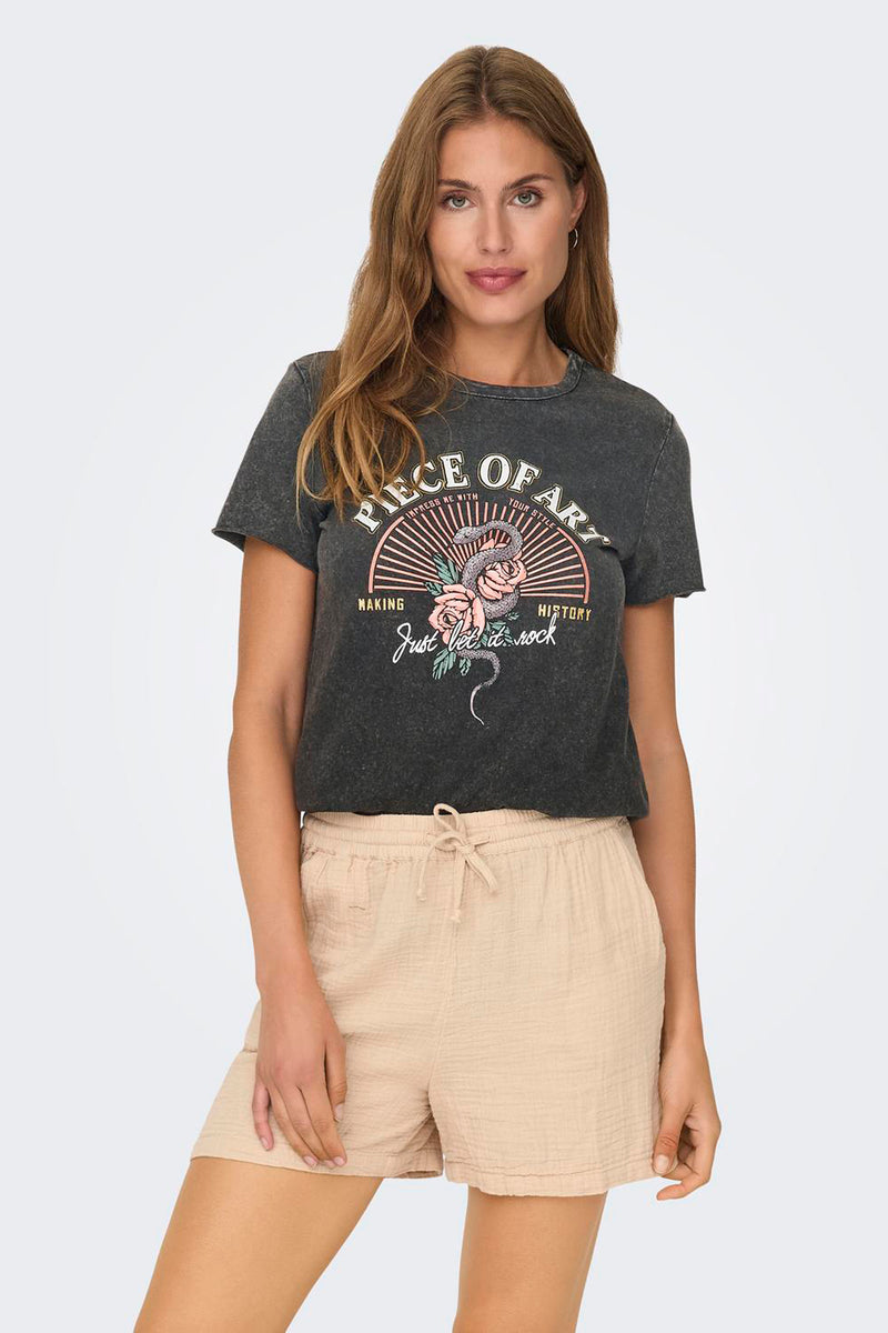 T-shirt (manches courtes) Noir - ONLY®