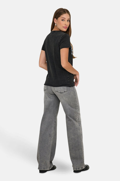 T-shirt met korte mouwen - zwart