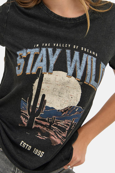 T-shirt à manches courtes - noir