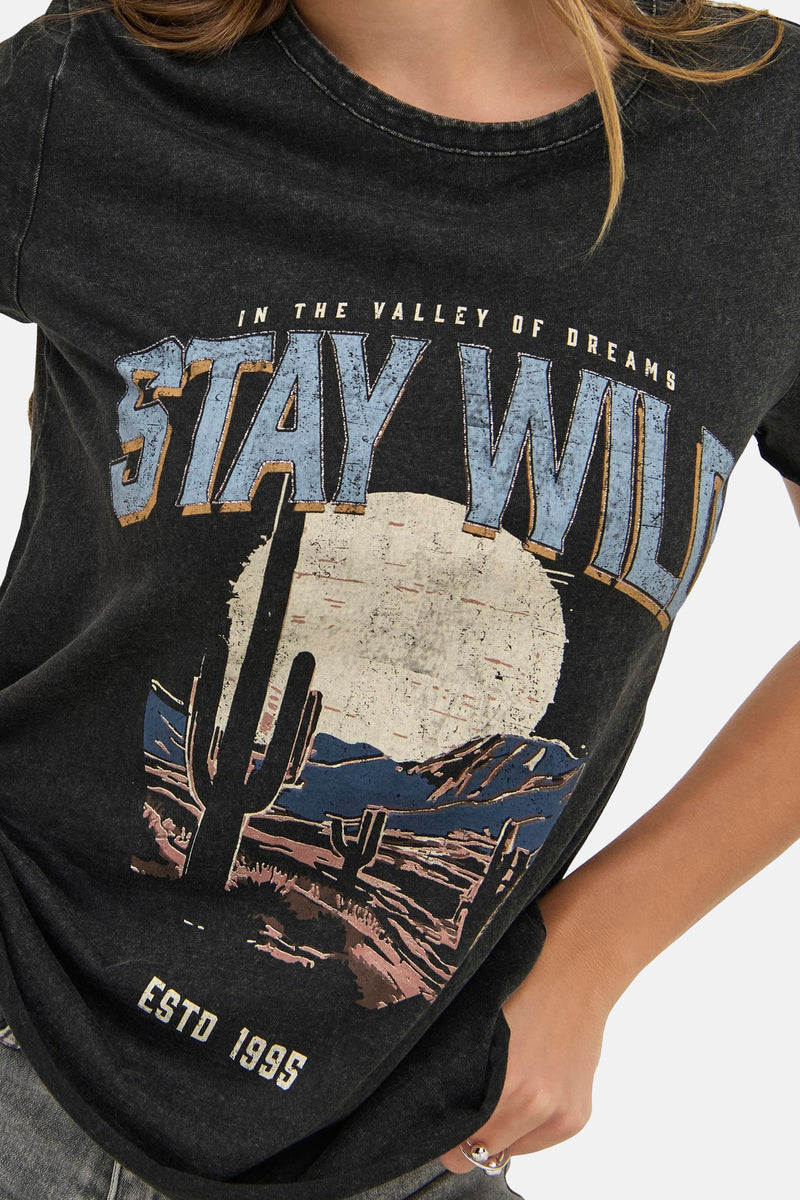 T-shirt à manches courtes - noir