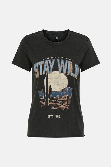 T-shirt à manches courtes - noir