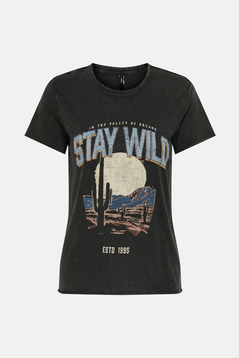 T-shirt à manches courtes - noir