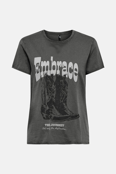 T-shirt à manches courtes - gris