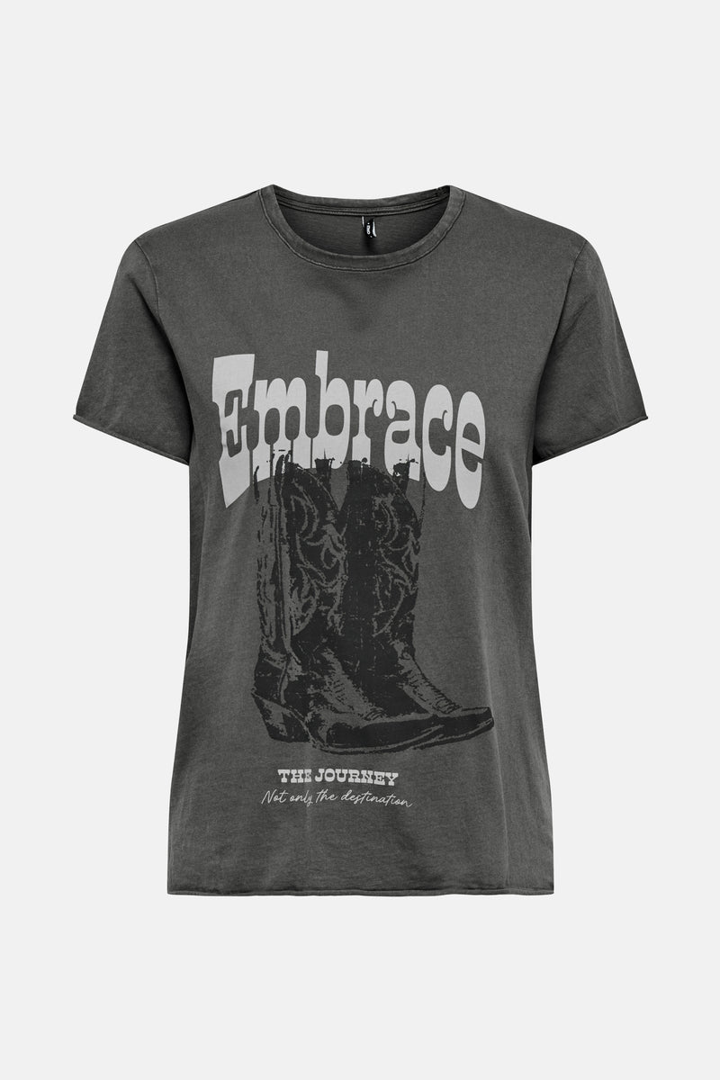 T-shirt à manches courtes - gris