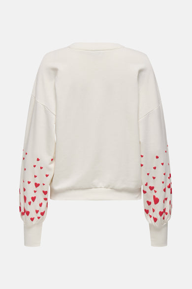 Sweater met ronde hals ecru - ONLY®