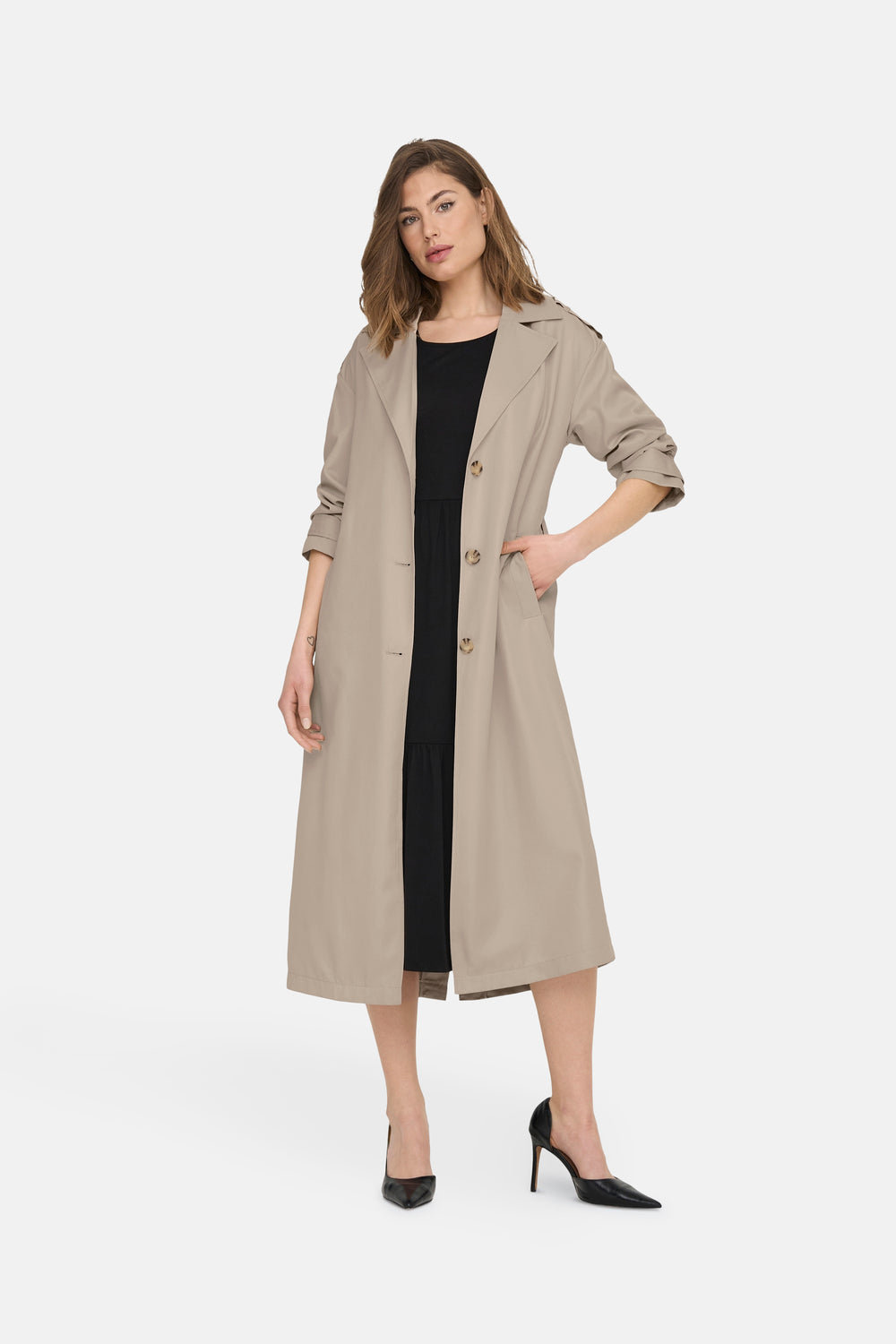 Veste longue Beige - ONLY®