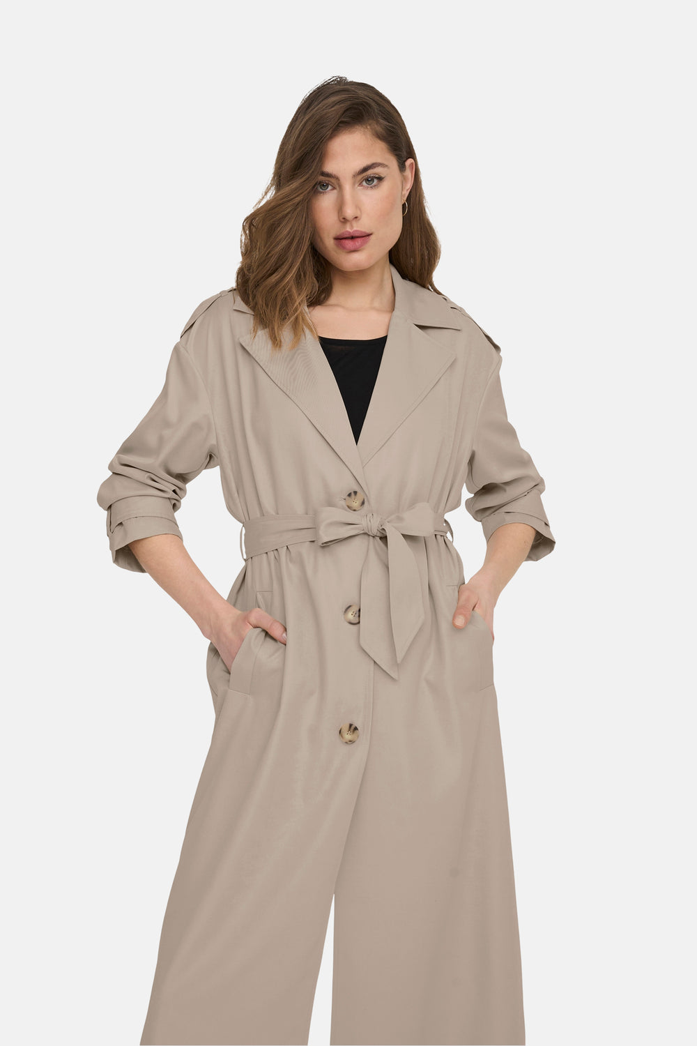 Veste longue Beige - ONLY®