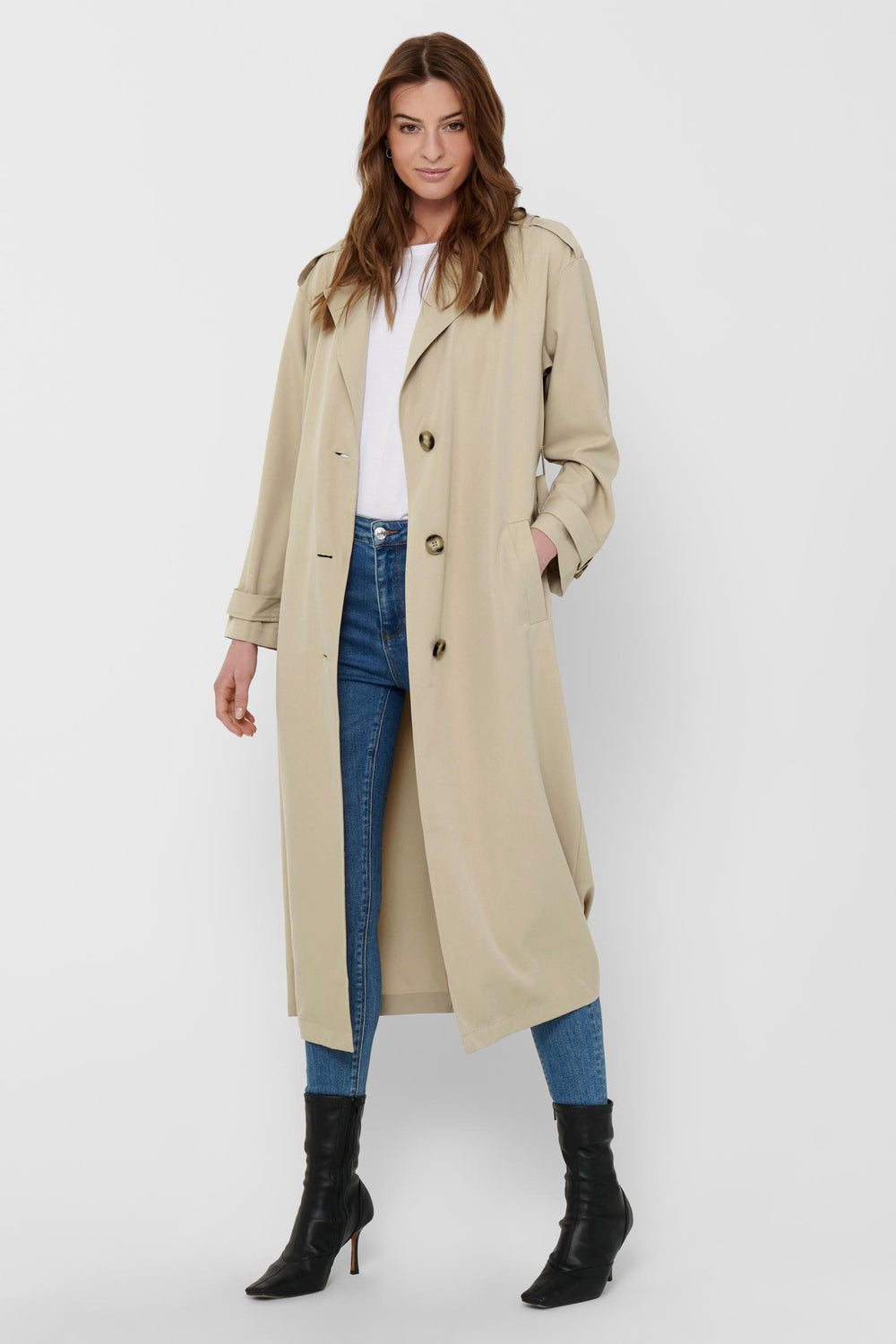 Veste longue Beige - ONLY®