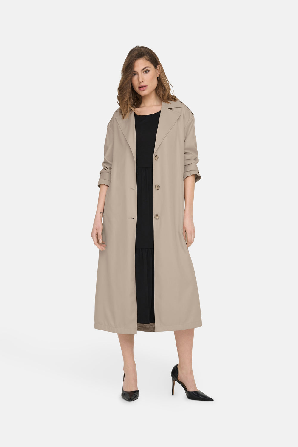 Veste longue Beige - ONLY®