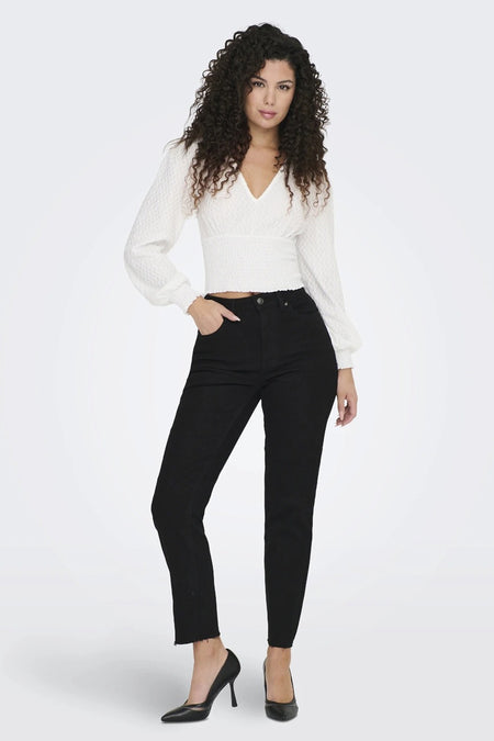 Straight jeans - BLACK DENIM
