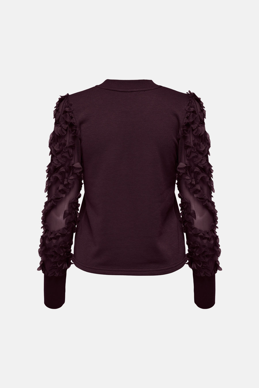 Sweater O hals - Bordeaux