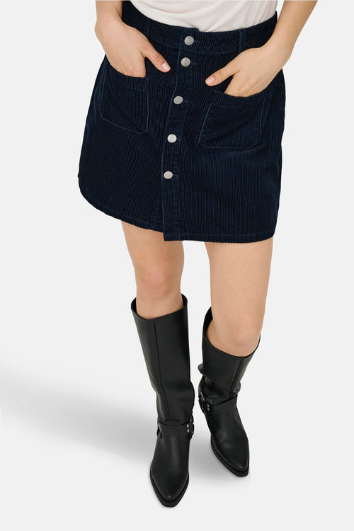 Korte rok - blauw