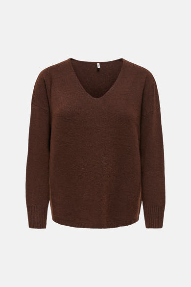 Pull col V - Coffee Bean