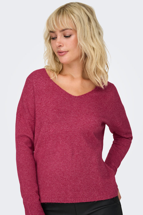 ONLRICA LIFE L/S V-NECK PULLO KNT NOOS