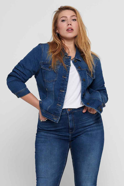 Veste denim Bleu - CARMAKOMA