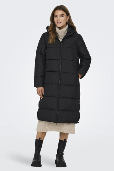 Lange jas Zwart - ONLY®