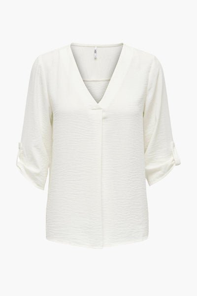 Chemisier 3/4 Blanc - JDY