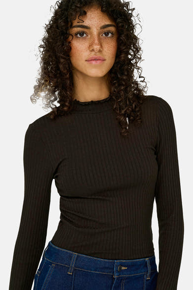 T-shirt met lange mouwen - Black Coffee