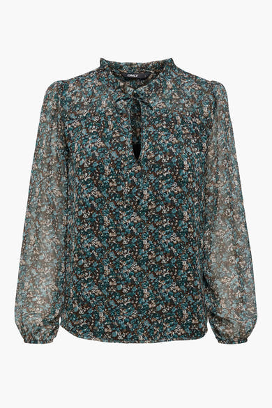 Blouse &agrave; manches longues - vert
