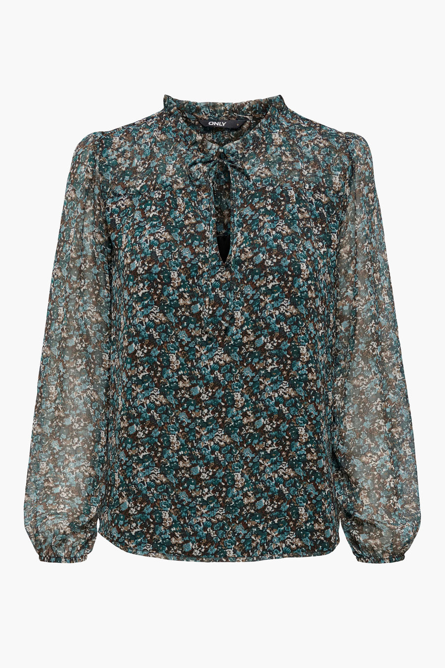 Blouse &agrave; manches longues - vert