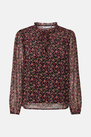 Blouse met lange mouwen - multicolor