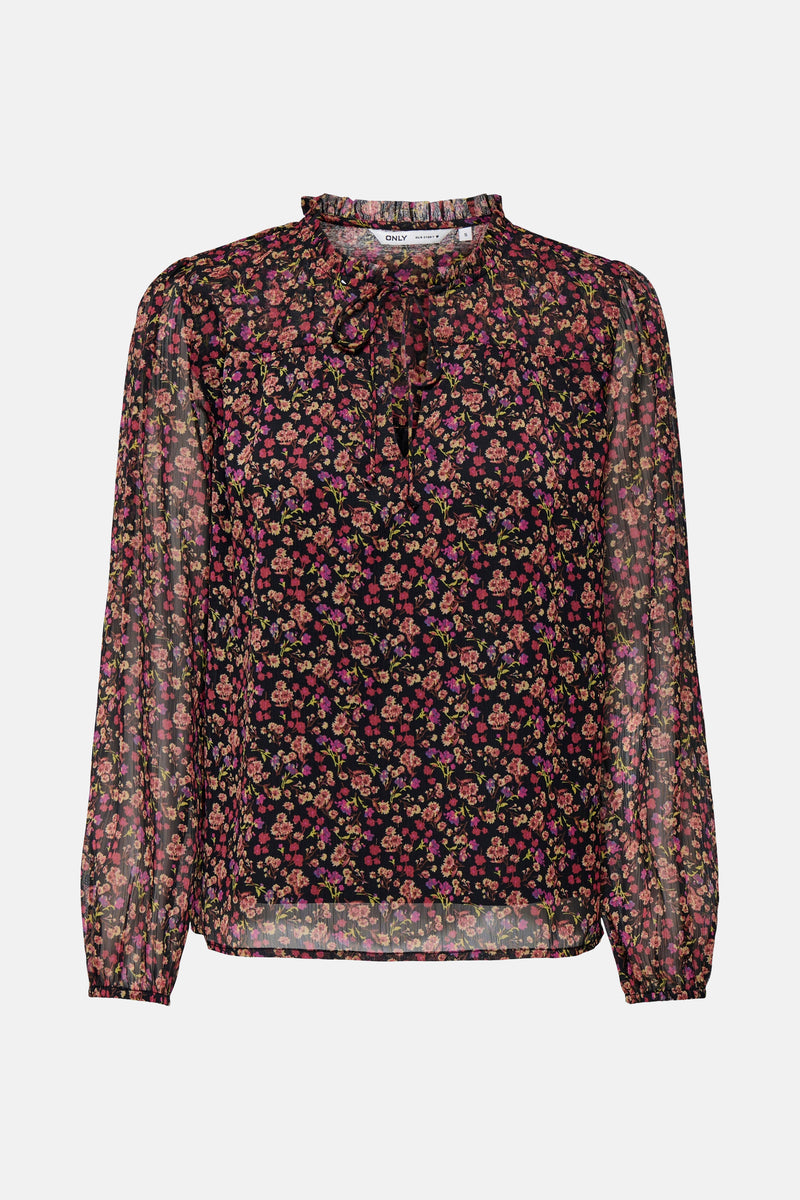 Blouse met lange mouwen - multicolor