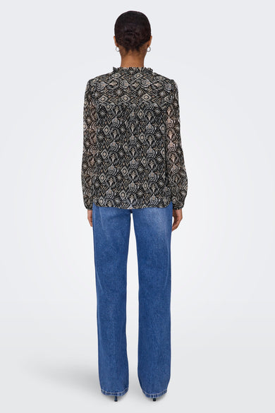 Blouse met lange mouwen - multicolor